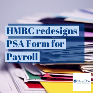 HMRC redesigns PSA1 form for PAYE