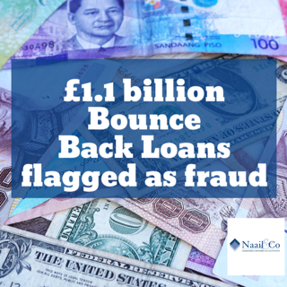 £1.1 billion Bounce Back loans flagged as fraud