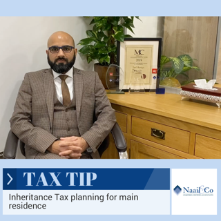 Inheitance tax planning for main residence