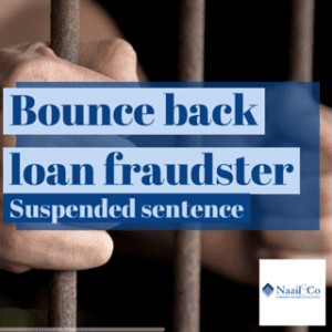 Suspended sentence for bounce back loan fraudster