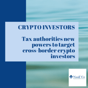 Tax authorities to target cross border crypto investorsV