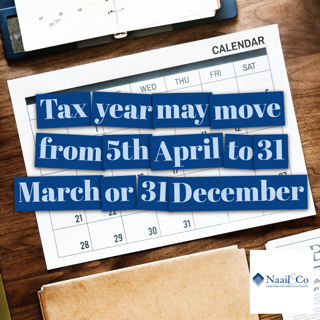 Tax year may move from 5 April