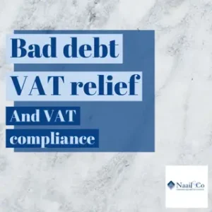 Bad debt VAT relief