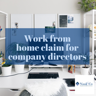 Work from home claim for company director