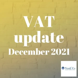VAT update December 2021