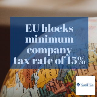 EU blocks minimum corporate tax deal