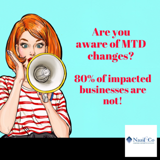 80% of impacted businesses unaware of MTD changes