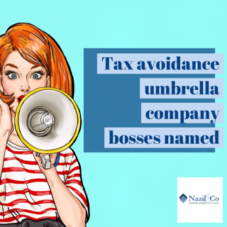 Tax avoidance umbrella company bosses named
