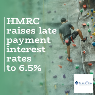 HMRC raises late payment interest rate to 6.5%