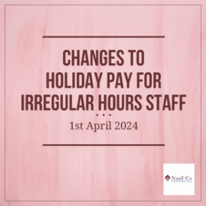 Holiday pay for irregular hours staff