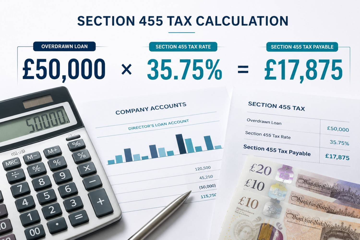 Section 455 Tax Calculation